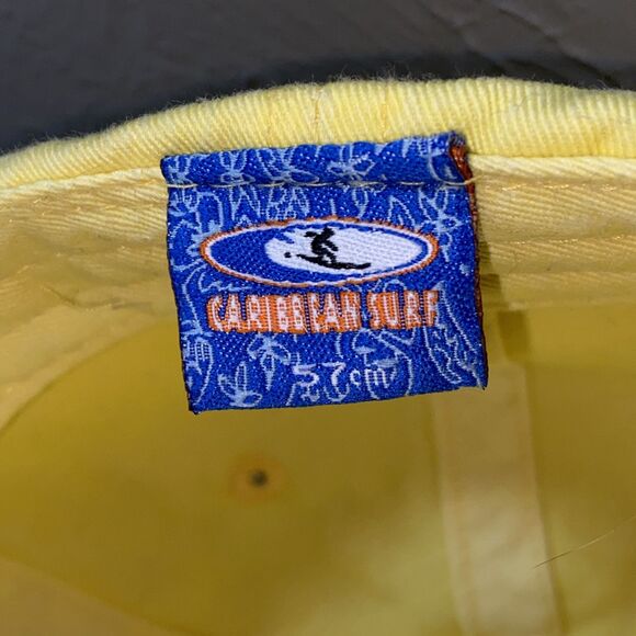 Yellow Cancun Hat Cap Adjustable - Picture 6 of 6